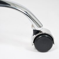 Офисное кресло TetChair Bergamo флок (хром/серый 29) - Превью изображения №16 — Интернет-магазин Time-Shop