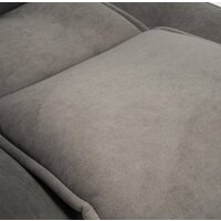 Офисное кресло TetChair Bergamo флок (хром/серый 29) - Превью изображения №7 — Интернет-магазин Time-Shop