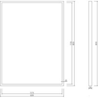  Roxen Зеркало Sigma 510210-60B 60x80 - Превью изображения №11 — Интернет-магазин Time-Shop