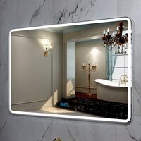  Пекам Зеркало Marta 1 80x60 marta1-80x60sp (с подсветкой, подогревом и сенсором на прикосновение) - Превью изображения №7 — Интернет-магазин Time-Shop