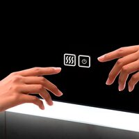  Пекам Зеркало Marta 1 80x60 marta1-80x60sp (с подсветкой, подогревом и сенсором на прикосновение) - Превью изображения №3 — Интернет-магазин Time-Shop