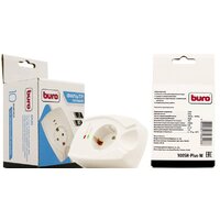 Сетевой фильтр Buro 100SH-W - Превью изображения №2 — Интернет-магазин Time-Shop