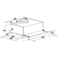 Кухонная вытяжка LEX Hubble 500 (черный) - Превью изображения №2 — Интернет-магазин Time-Shop