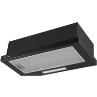 Кухонная вытяжка MAUNFELD Clyde 50 (черное стекло) - Превью изображения №1 — Интернет-магазин Time-Shop