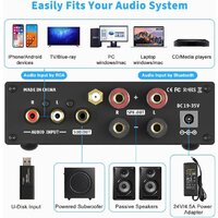 Усилитель мощности Fosi Audio BL20C (24V) - Превью изображения №3 — Интернет-магазин Time-Shop