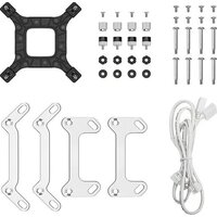 Система жидкостного охлаждения для процессора DeepCool LM240 WH R-LM240-WHDMMC-1 - Превью изображения №5 — Интернет-магазин Time-Shop