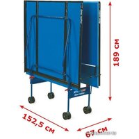 Теннисный стол Start Line Game Outdoor (синий) - Превью изображения №3 — Интернет-магазин Time-Shop