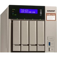 Сетевой накопитель QNAP TVS-473E-8G - Превью изображения №4 — Интернет-магазин Time-Shop