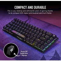 Клавиатура Corsair K65 Pro Mini (Corsair OPX, нет кириллицы) - Превью изображения №12 — Интернет-магазин Time-Shop