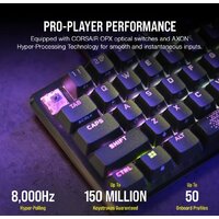 Клавиатура Corsair K65 Pro Mini (Corsair OPX, нет кириллицы) - Превью изображения №11 — Интернет-магазин Time-Shop