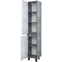  Doratiz Шкаф-пенал Крит 35 2712.309 (серый) - Превью изображения №7 — Интернет-магазин Time-Shop