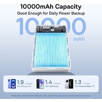Внешний аккумулятор Baseus EnerFill FP11 10000mAh 15W (белый) - Превью изображения №12 — Интернет-магазин Time-Shop