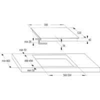 Варочная панель Gorenje ECT63ASC - Превью изображения №2 — Интернет-магазин Time-Shop