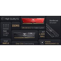 Оперативная память Team T-Force Vulcan 2x32ГБ DDR5 6000 МГц FLBD564G6000HC38ADC01 - Превью изображения №8 — Интернет-магазин Time-Shop