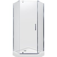 Triton Дека 100x100 (хром, с поддоном)