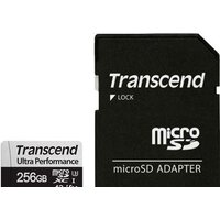 Transcend microSDXC 340S 256GB (с адаптером)