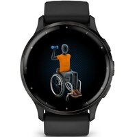 Умные часы Garmin Venu 3 (черный, с силиконовым ремешком) - Превью изображения №5 — Интернет-магазин Time-Shop