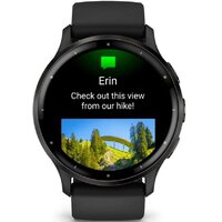 Умные часы Garmin Venu 3 (черный, с силиконовым ремешком) - Превью изображения №3 — Интернет-магазин Time-Shop