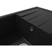 Кухонная мойка Teymi Hanna 75x50 T120113 (черный матовый) - Превью изображения №3 — Интернет-магазин Time-Shop