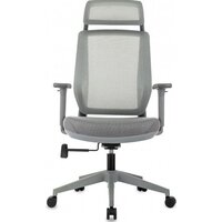 Офисное кресло Бюрократ MC-G411N-H (серый) - Превью изображения №2 — Интернет-магазин Time-Shop