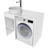 ЗОВ Тумба под умывальник Стамбул 100 S100LWP0LWPWM (белый)