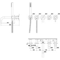 Смеситель Grocenberg GB5070 (никель) - Превью изображения №4 — Интернет-магазин Time-Shop