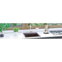 Кухонная мойка Aquasanita Tesa SQT100W (beige 110) - Превью изображения №16 — Интернет-магазин Time-Shop