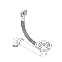 Кухонная мойка Aquasanita Tesa SQT100W (beige 110) - Превью изображения №3 — Интернет-магазин Time-Shop