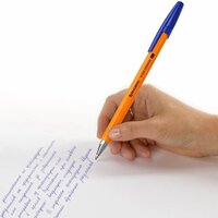 Набор шариковых ручек BRAUBERG M-500 Orange 143950 (4 шт) - Превью изображения №2 — Интернет-магазин Time-Shop