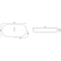 Умывальник Rea Cleo 81 (белый) - Превью изображения №6 — Интернет-магазин Time-Shop