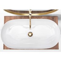 Умывальник Rea Cleo 81 (белый) - Превью изображения №3 — Интернет-магазин Time-Shop