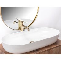 Умывальник Rea Cleo 81 (белый) - Превью изображения №2 — Интернет-магазин Time-Shop