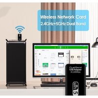 Wi-Fi адаптер USBTOP Dual Band USB Adapter AC1200 Mbps - Превью изображения №4 — Интернет-магазин Time-Shop