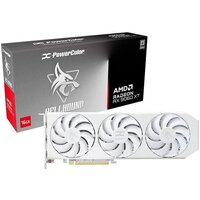 Видеокарта PowerColor Hellhound Spectral White AMD Radeon RX 9060 XT 16GB GDDR6 RX9060XT 16G-L/OC/WHITE - Превью изображения №7 — Интернет-магазин Time-Shop