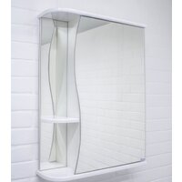  Айсберг Шкаф с зеркалом Волна 1-55 (правый) - Превью изображения №7 — Интернет-магазин Time-Shop