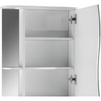  Айсберг Шкаф с зеркалом Волна 1-55 (правый) - Превью изображения №3 — Интернет-магазин Time-Shop