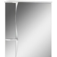 Айсберг Шкаф с зеркалом Волна 1-55 (правый)