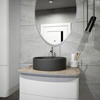 Умывальник Teymi Lina S D40 T50192 (черный матовый) - Превью изображения №8 — Интернет-магазин Time-Shop