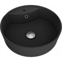 Умывальник Teymi Lina S D40 T50192 (черный матовый) - Превью изображения №2 — Интернет-магазин Time-Shop