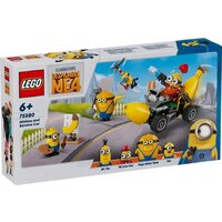 LEGO Despicable Me 4 75580 Миньоны и машина-банан