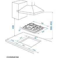 Варочная панель Candy CHXM64CNX - Превью изображения №7 — Интернет-магазин Time-Shop