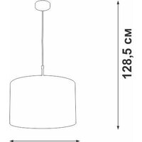 Подвесная люстра Vitaluce V4701-1/1S - Превью изображения №2 — Интернет-магазин Time-Shop