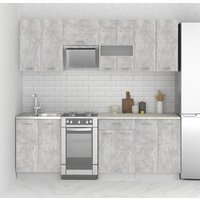 Готовая кухня Mio Tesoro Экстра-лайт 2.2 (ателье светлый/королевский опал) - Превью изображения №6 — Интернет-магазин Time-Shop