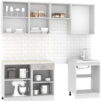 Готовая кухня Mio Tesoro Экстра-лайт 2.2 (ателье светлый/королевский опал) - Превью изображения №2 — Интернет-магазин Time-Shop