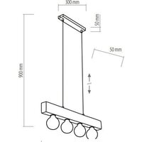 Подвесная люстра TK Lighting TKP2668 - Превью изображения №2 — Интернет-магазин Time-Shop