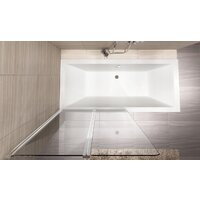 Стеклянная шторка для ванны Rea Agat-2 100 - Превью изображения №4 — Интернет-магазин Time-Shop