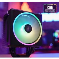 Кулер для процессора AeroCool Cylon 4F WH ARGB PWM 4P - Превью изображения №2 — Интернет-магазин Time-Shop