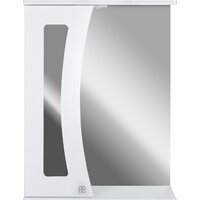  Doratiz Шкаф с зеркалом Селена 60 (белый) - Превью изображения №2 — Интернет-магазин Time-Shop