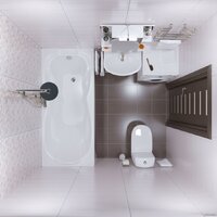 Ванна Triton Цезарь 180x80 (с ножками и экраном) - Превью изображения №6 — Интернет-магазин Time-Shop