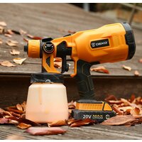 Краскораспылитель Deko DKSG20K2 (с 1-им АКБ) - Превью изображения №4 — Интернет-магазин Time-Shop